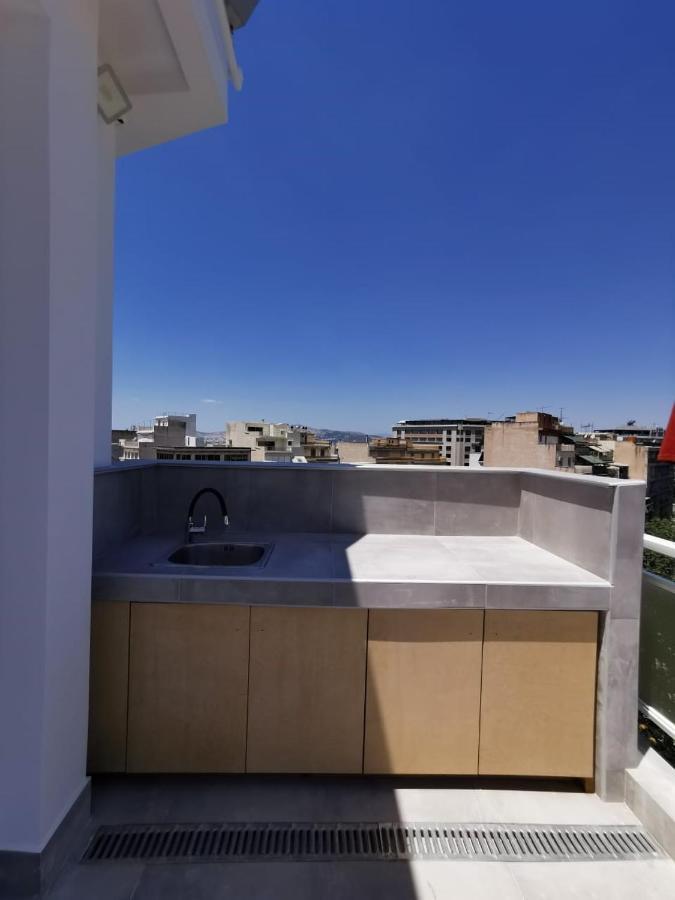 Appartement Ikarus à Athènes Extérieur photo