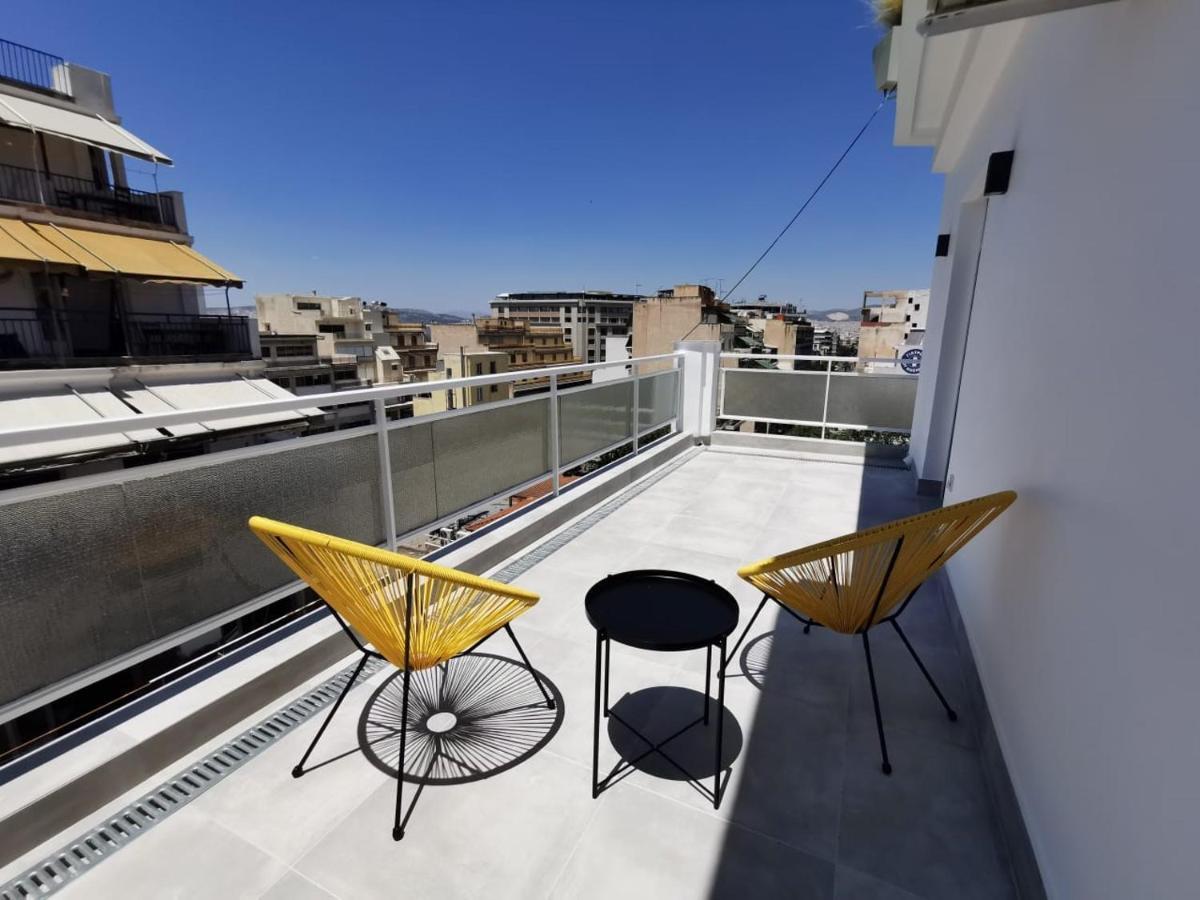 Appartement Ikarus à Athènes Extérieur photo
