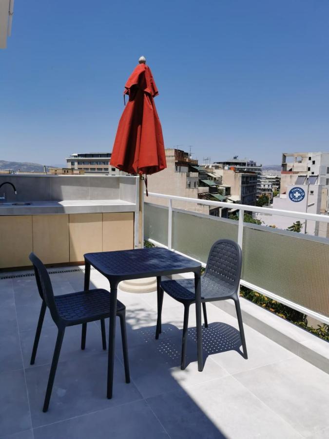 Appartement Ikarus à Athènes Extérieur photo