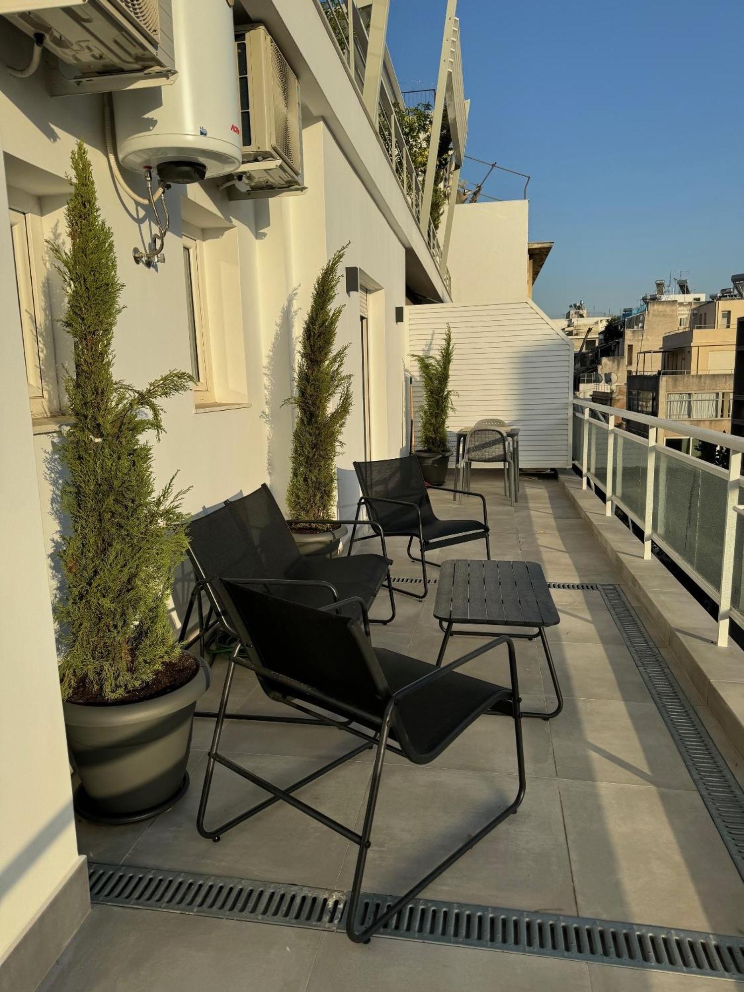 Appartement Ikarus à Athènes Extérieur photo